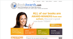 Desktop Screenshot of bookawards.com